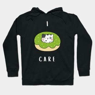 DONUTS , I DONUTS CARE Hoodie